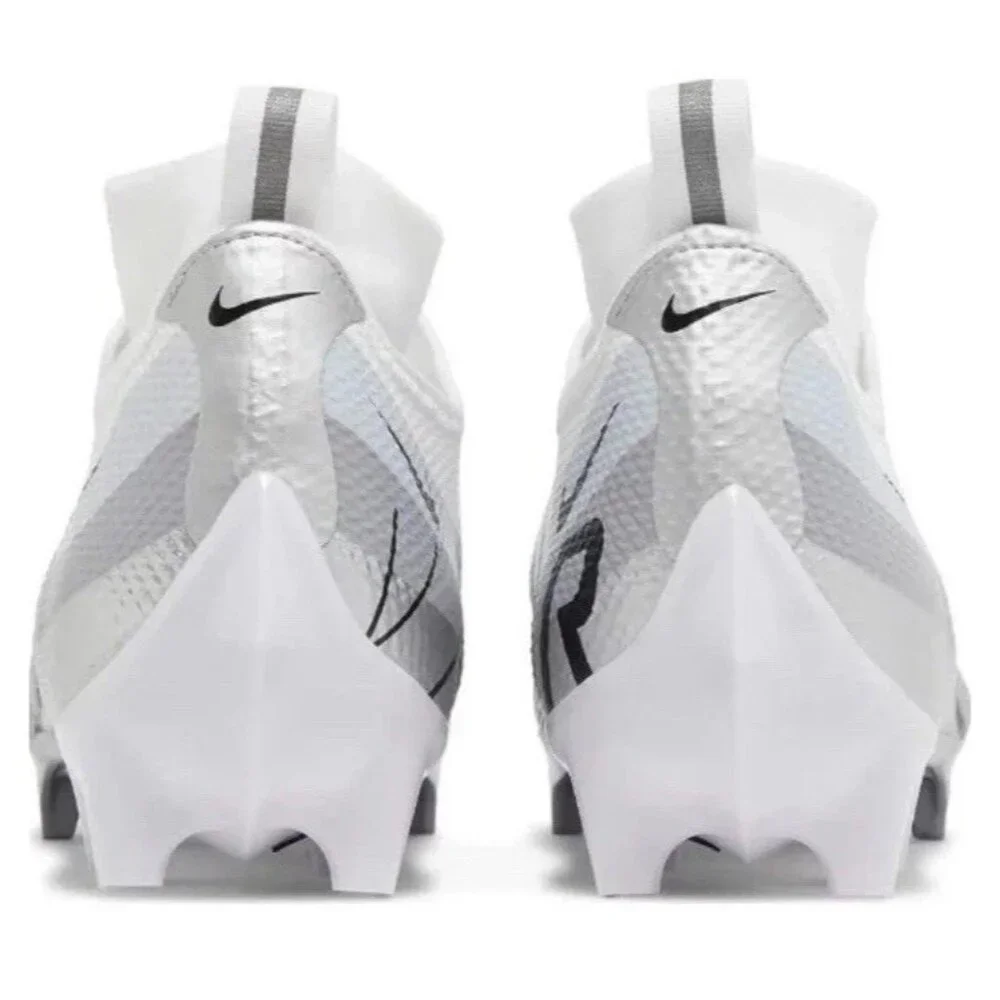 Nike Vapor Edge Pro 360 White Football Cleats Shoes Sneakers Men’s Size 8
